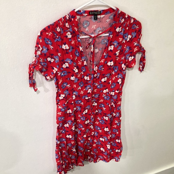 Stunning vibrant button front dress - Picture 6 of 12